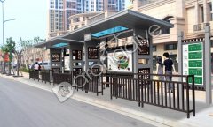 城市公交車站臺(tái)的淡談