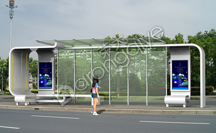 公交候車亭,一個集眾多輔助功能為一體的公共設施